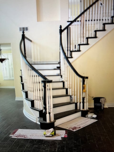 Staircase cleaning